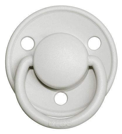 BIBS De Lux Sutter - Onesize - 2-pak - Rund - Haze/Blossom BIBS De Lux Sutter - Onesize - 2-pak - Rund - Haze/Blossom