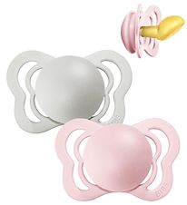 BIBS Couture Sutter - 2-pak - Str. 1 - Anatomisk - Haze/Blossom BIBS Couture Sutter - 2-pak - Str. 1 - Anatomisk - Haze/Blossom