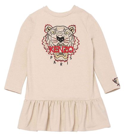 Kenzo Sweatkjole - Exclusive Edition - Gold Yellow/Rød m. Tiger Kenzo Sweatkjole - Exclusive Edition - Gold Yellow/Rød m. Tiger
