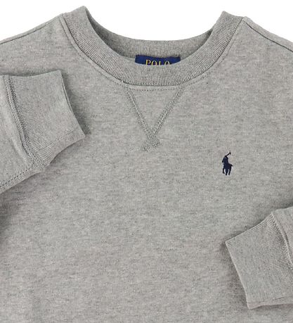 Polo Ralph Lauren Sweatshirt - Gråmeleret Polo Ralph Lauren Sweatshirt - Gråmeleret