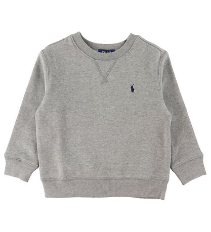Polo Ralph Lauren Sweatshirt - Gråmeleret Polo Ralph Lauren Sweatshirt - Gråmeleret