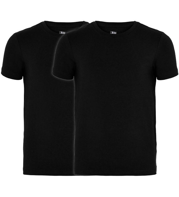 JBS 2pak bambus t-shirt i sort til drenge