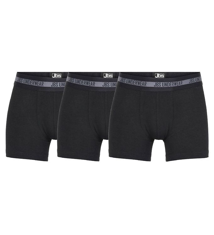 JBS Boxershorts - 3-pak - Bambus - Sort