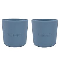 Filibabba Cup - 2-pack - Silicone - Powder Blue Filibabba Cup - 2-pack - Silicone - Powder Blue
