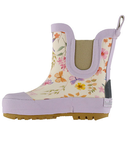 Mikk-Line Gummistøvler - Wellies Short - Butterfly AOP