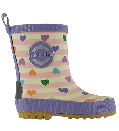 Mikk-Line Gummistøvler - Wellies - Magic Heart AOP