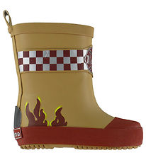 Mikk-Line Gummistøvler - Barfod - Wellies Firefighter - Kelp