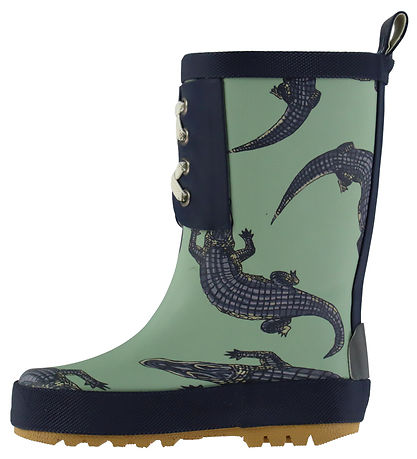 Mikk-Line Gummistøvler - Wellies - Croco AOP