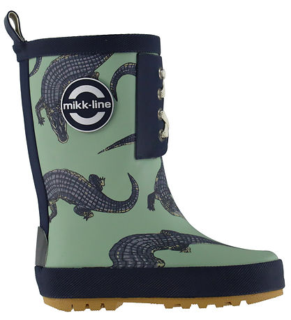 Mikk-Line Gummistøvler - Wellies - Croco AOP