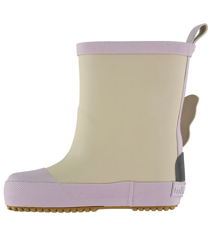 Mikk-Line Gummistøvler - Barfod - Wellies Buterfly - Oyster Gray
