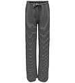 Kids Only Bukser - Rib - KogPamia - Black/Thin White Stripe