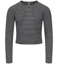 Kids Only Blouse - CookPamia - Rib - Black/Thin White Stripe