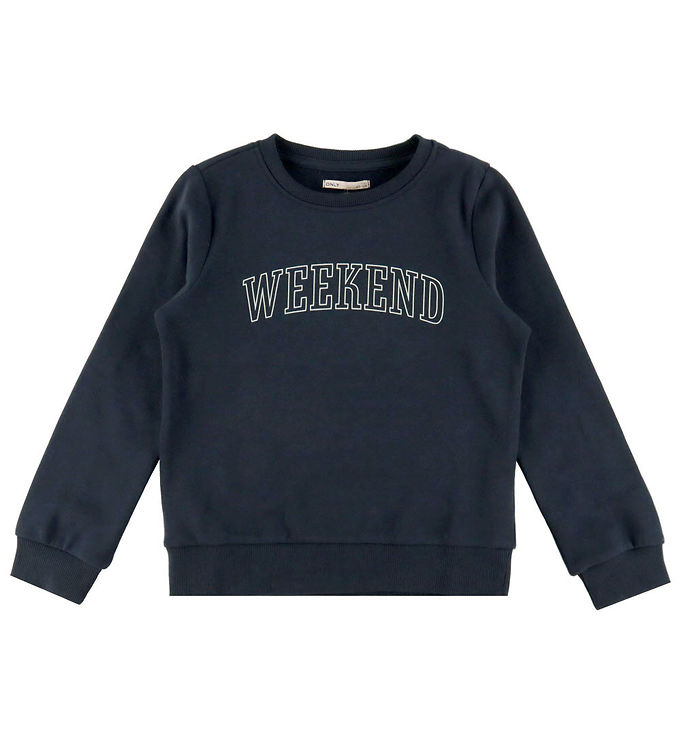 Kids Only Sweatshirts - KogLinna - Night Sky/Cloud Dancer/Weeken