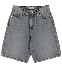 Kids Only Shorts - KogLonnie - Medium+ Grey Denim