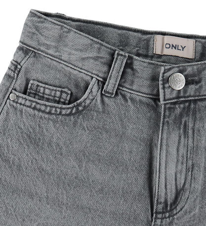 Kids Only Shorts - KogLonnie - Medium Grey Denim