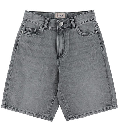 Kids Only Shorts - KogLonnie - Medium Grey Denim