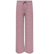 Kids Only Bukser - Rib - KogPamia - Rose Brown/Thin White Stripe