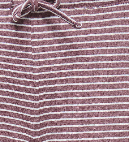 Kids Only Bukser - Rib - KogPamia - Rose Brown/Thin White Stripe