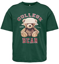 Kids Only Stuttermabolur - KogVivvi - Furunálar/háskólahattur, h