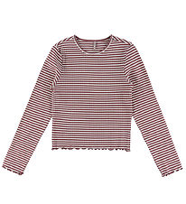 Kids Only Bluse - Rib - KogDixi - Rose Brown/Cloud Dancer