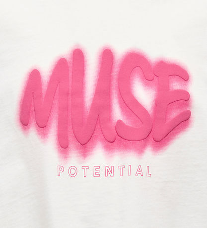 Kids Only T-shirt - KogDaphne - Cloud Dancer/Muse