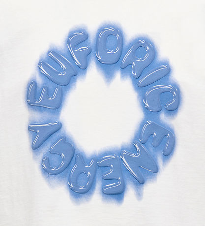 Kids Only T-shirt - KogDaphne - Cloud Dancer/Euphoric
