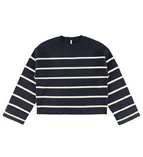 Kids Only Bluse - Strik - KogAmy - Night Sky/Birch