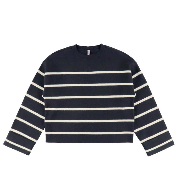 Kids Only Bluse - Strik - KogAmy - Night Sky/Birch