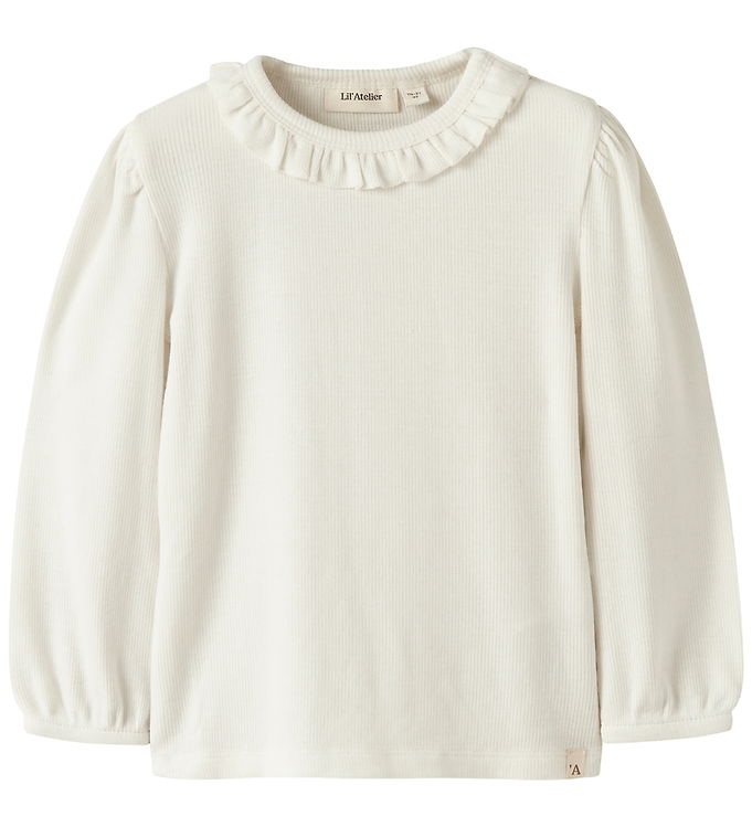 Lil Atelier Bluse - NmfFrijo - Coconut Milk
