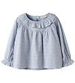 Lil Atelier Bluse - NmfTessie - Zen Blue