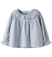 Lil Atelier Bluse - NmfTessie - Zen Blue