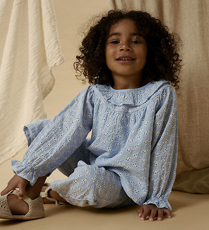 Lil Atelier Bluse - NmfTessie - Zen Blue
