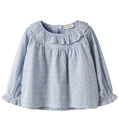 Lil Atelier Bluse - NmfTessie - Zen Blue