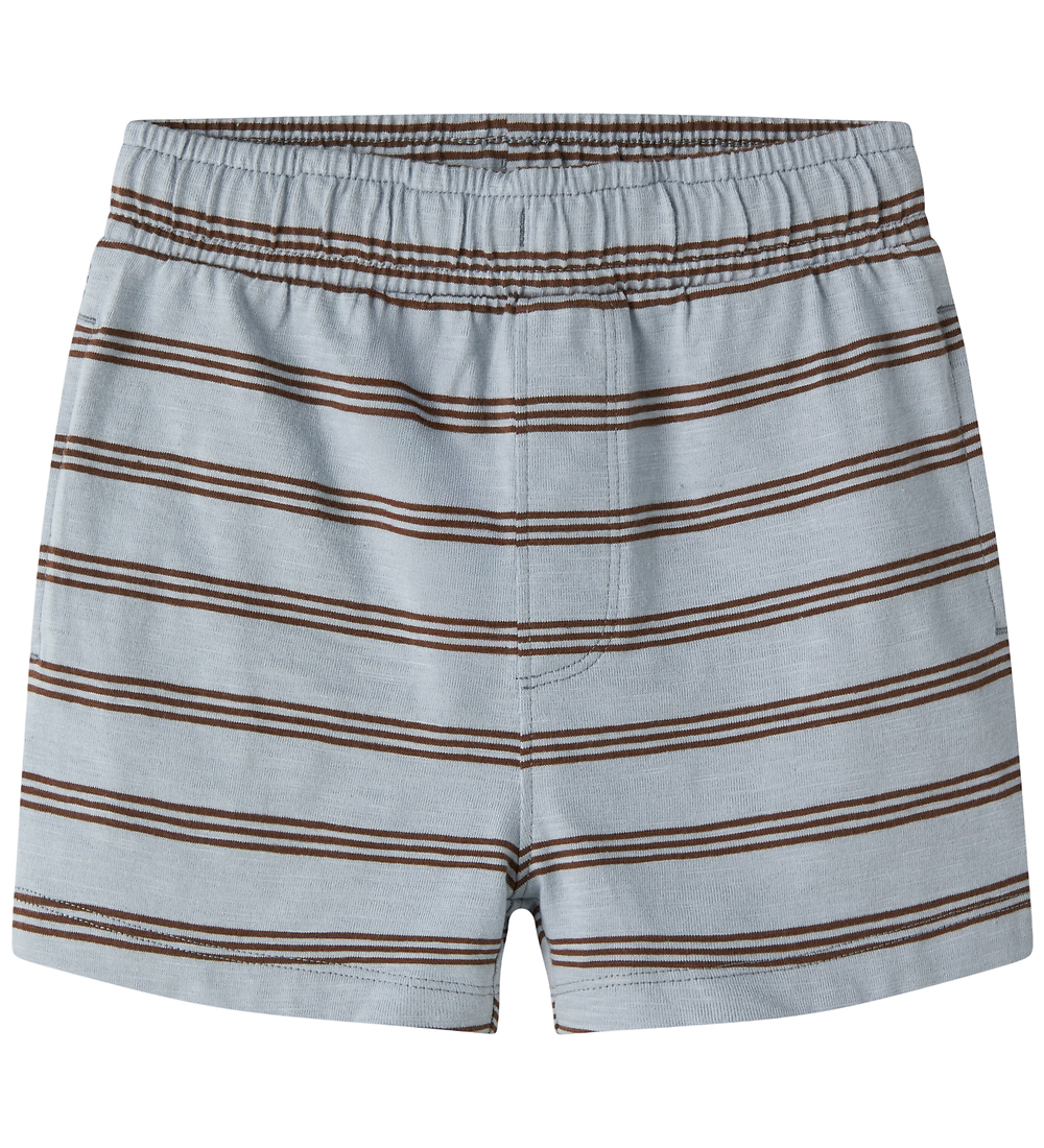 Name It Shorts - NmmVoby - Blue Nebel/Chestnut - Name It - 2 Jahre (92) - Shorts