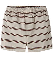 Name It Shorts - NmmVoby - Chateau Gray/Chestnut