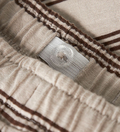 Name It Shorts - NmmVoby - Chateau Gray/Chestnut