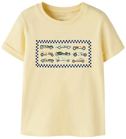 Name It T-shirt - NmmVux - Double Cream/Off Road