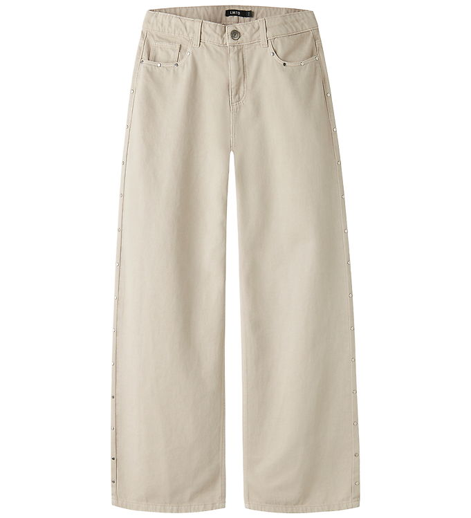 LMTD Jeans - NlfHyedstud X-Wide - Moonbeam/Washed
