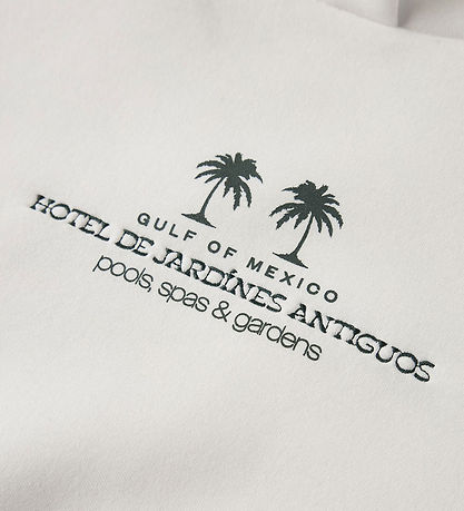 Name It Hættetrøje - NkmHist - Bright White