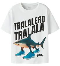 Name It T-shirt - Noos - NkmArmi Brainrot - Bright White