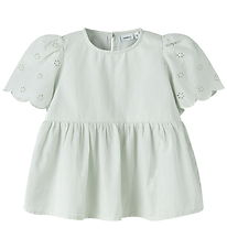 Name It Bluse Top - NmfHalcyon - Pale Aqua