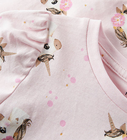 Name It T-shirt - NmfJalisa - Cradle Pink m. Glimmer