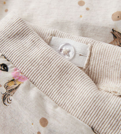 Name It Shorts - NmfJalisa - Peyote Melange m. Glimmer