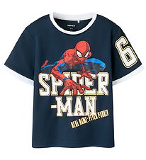 Name It T-shirt - NmmAnri Spiderman - Navy Blazer