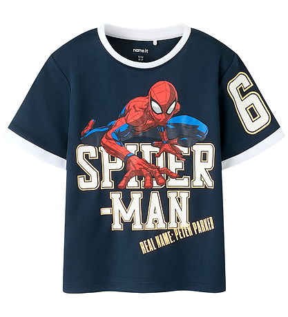 Name It T-shirt - NmmAnri Spiderman - Navy Blazer