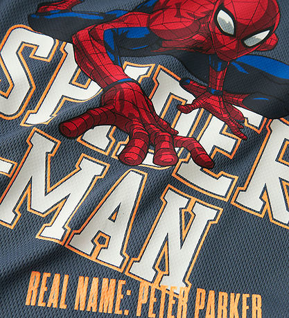 Name It T-shirt - NmmAnri Spiderman - Vintage Indigo