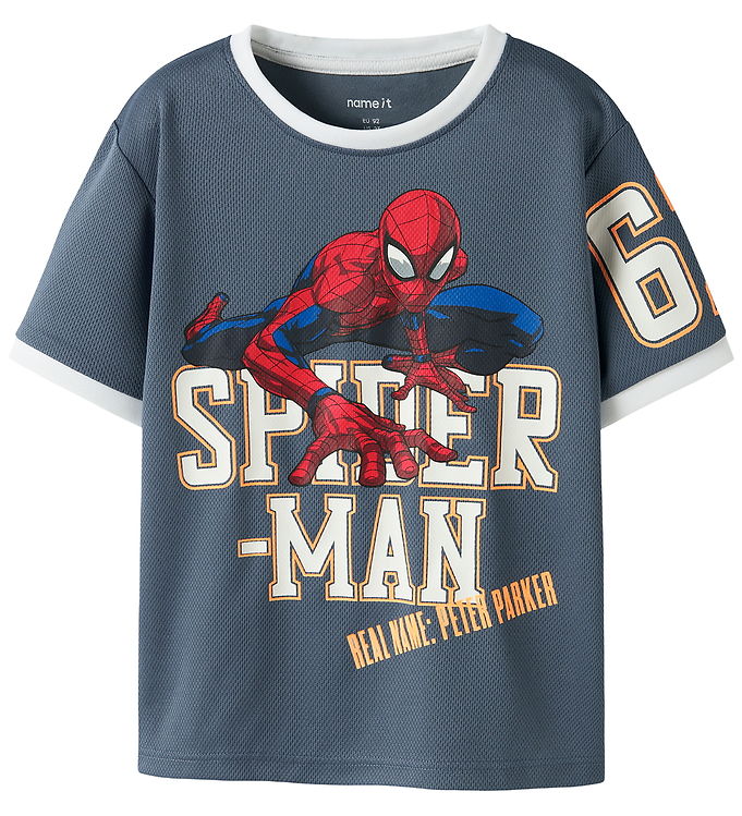 Name It T-shirt - NmmAnri Spiderman - Vintage Indigo