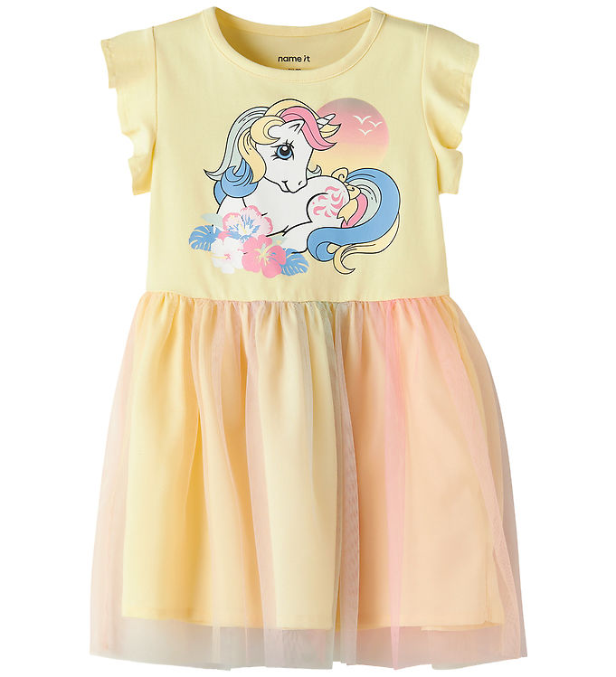 Name It Kjole - NmfAdaja MLP - Double Cream