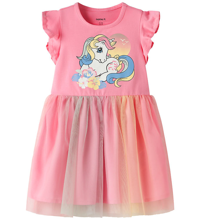 Name It Kjole - NmfAdaja MLP - Pink Drink
