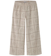 Name It Bukser - Wide - NkfHiba - Chateau Gray